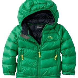 L.L. Bean Vibrant Green Hooded Jacket